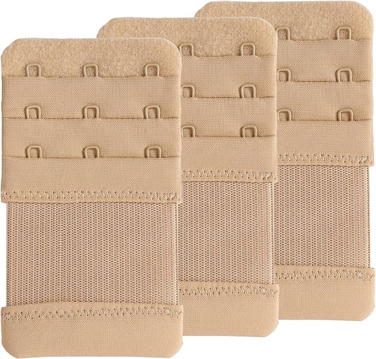Beha-extenders voor dames, 2 haken, 3 haken, 4 haken, 5 haken, 6 haken, zachte rekbare rug-beha-verlengband