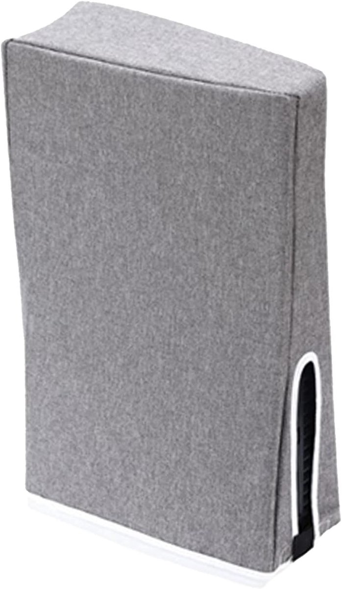 Stofkap voor Game Console, Verticale Stofdichte Filter Cover Protector voor Digitale Consoles CD ROM Consoles, Vervangende Anti Stof Stofdichte Case, Eenvoudige Installatie (Grijs)