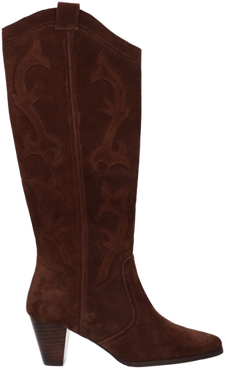 La Strada Western Boots Bruin Leer - Damesschoenen - Maat - 39