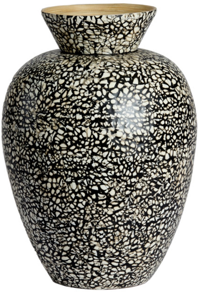 Light & Living Vaas LERA - Wit - 27x27x38 cm