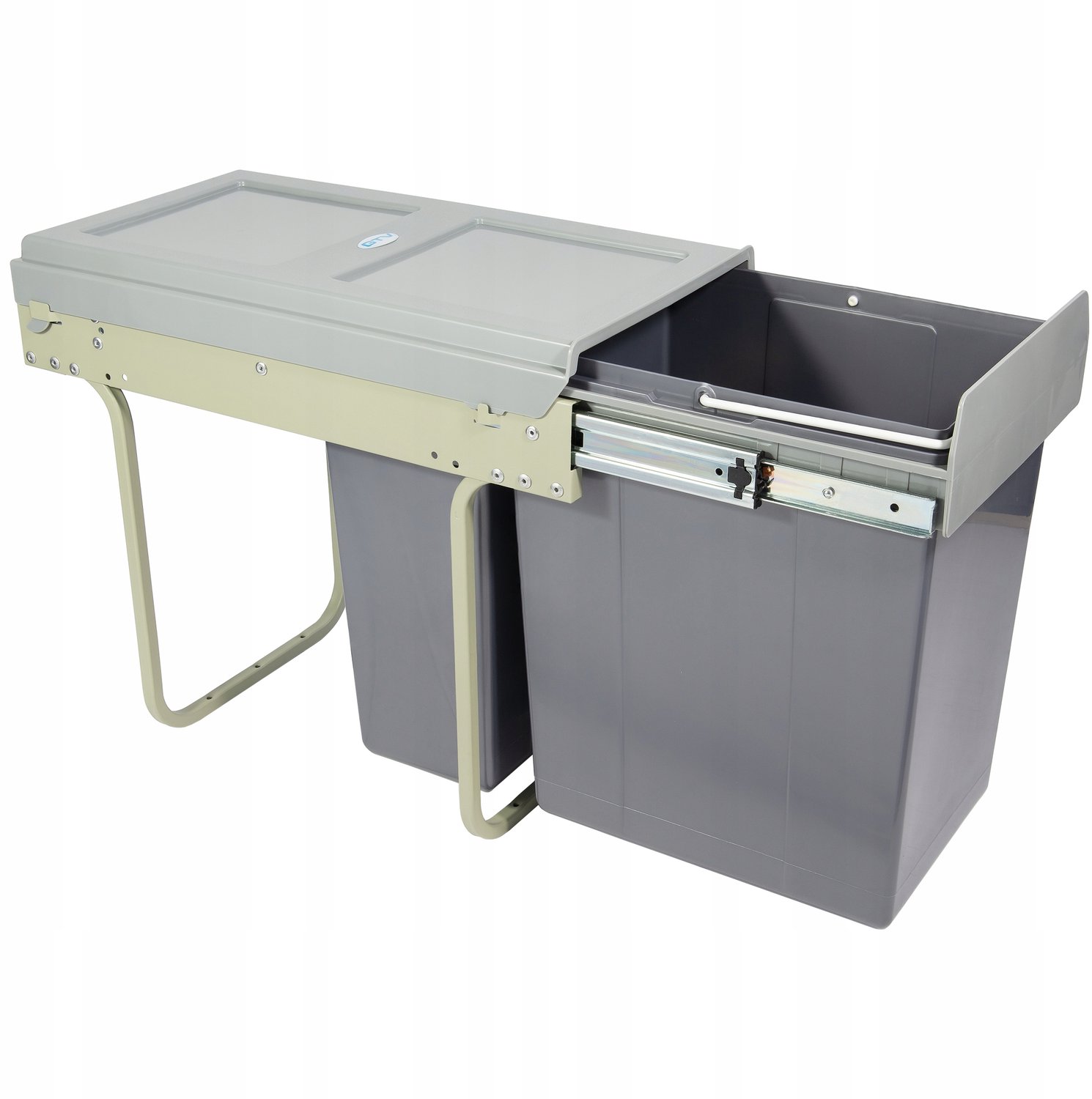 Merkloos Keukenkast Afvalscheider 30L (20L+10L) met Soft-Close
