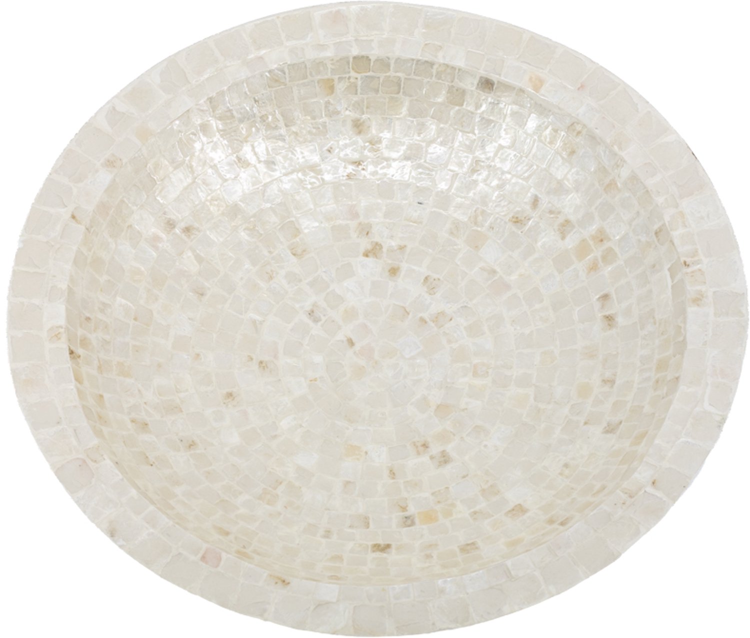 Deco tray capiz Zena L