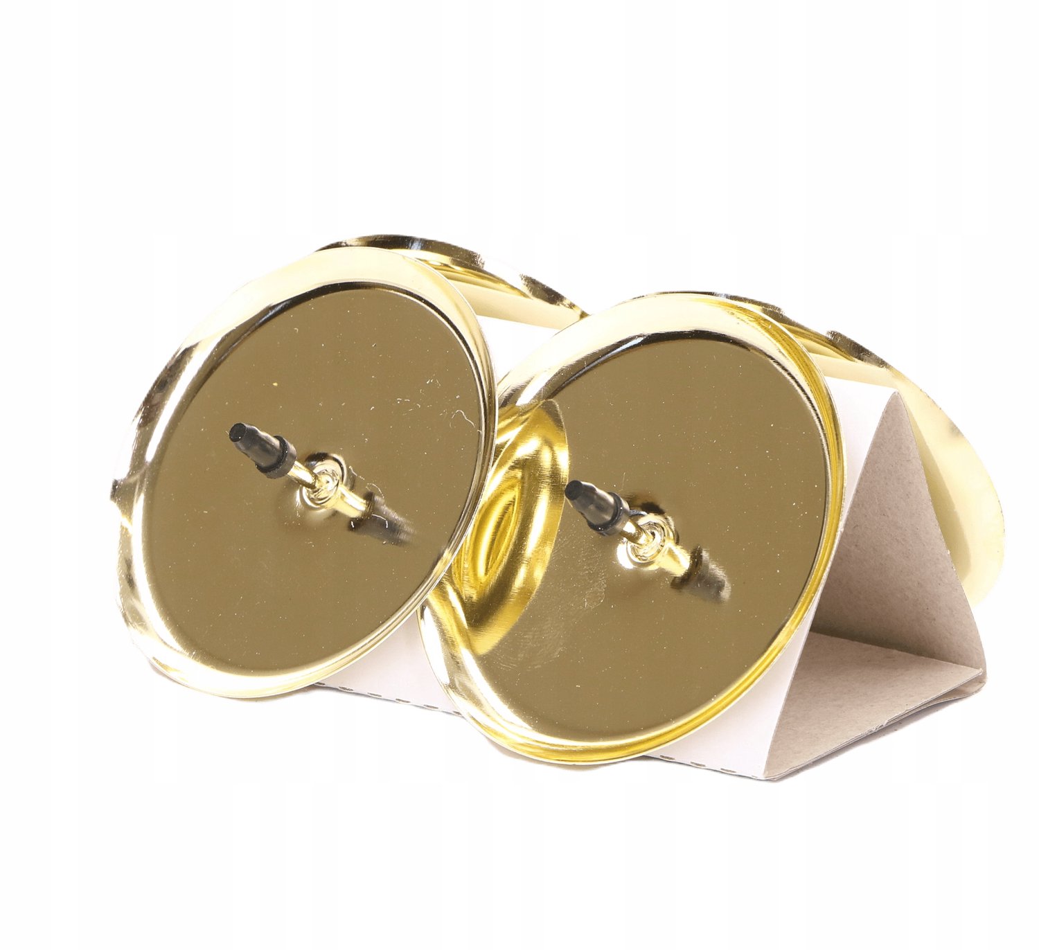 Set van 4 Gouden Kaarsenhouders (Ø 8 cm) - Merkloos