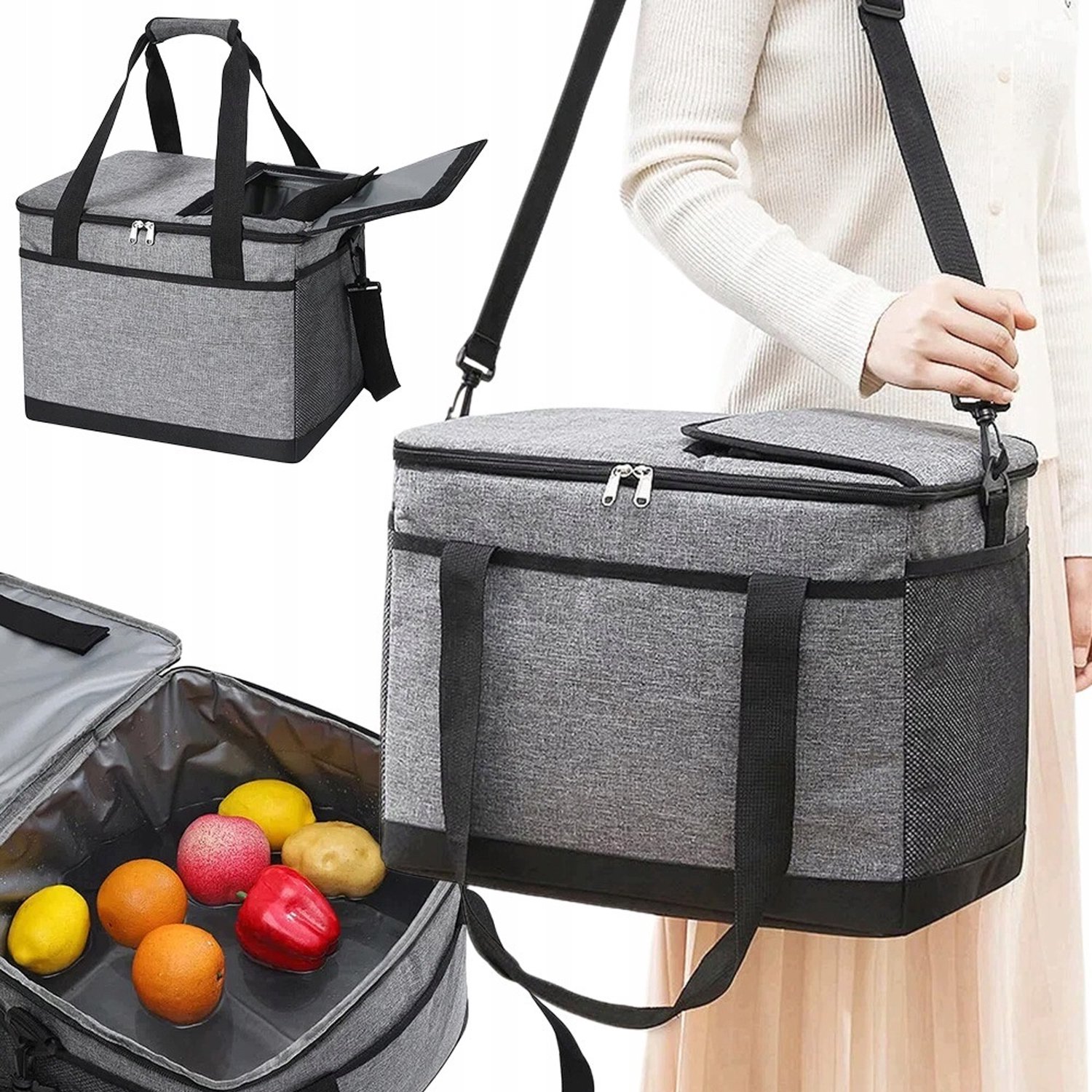 Waterdichte Koeltas 35L - Ideaal voor Reizen en Picknicks