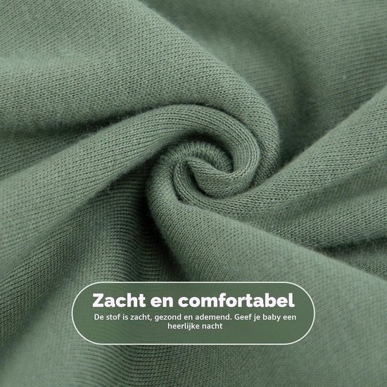 Ademend Katoenen Zomer Slaapzak voor Baby's en Peuters, 1.0 Tog, Geschikt voor Jongens en Meisjes, 95 cm (3-4 jaar) — afbeelding 2