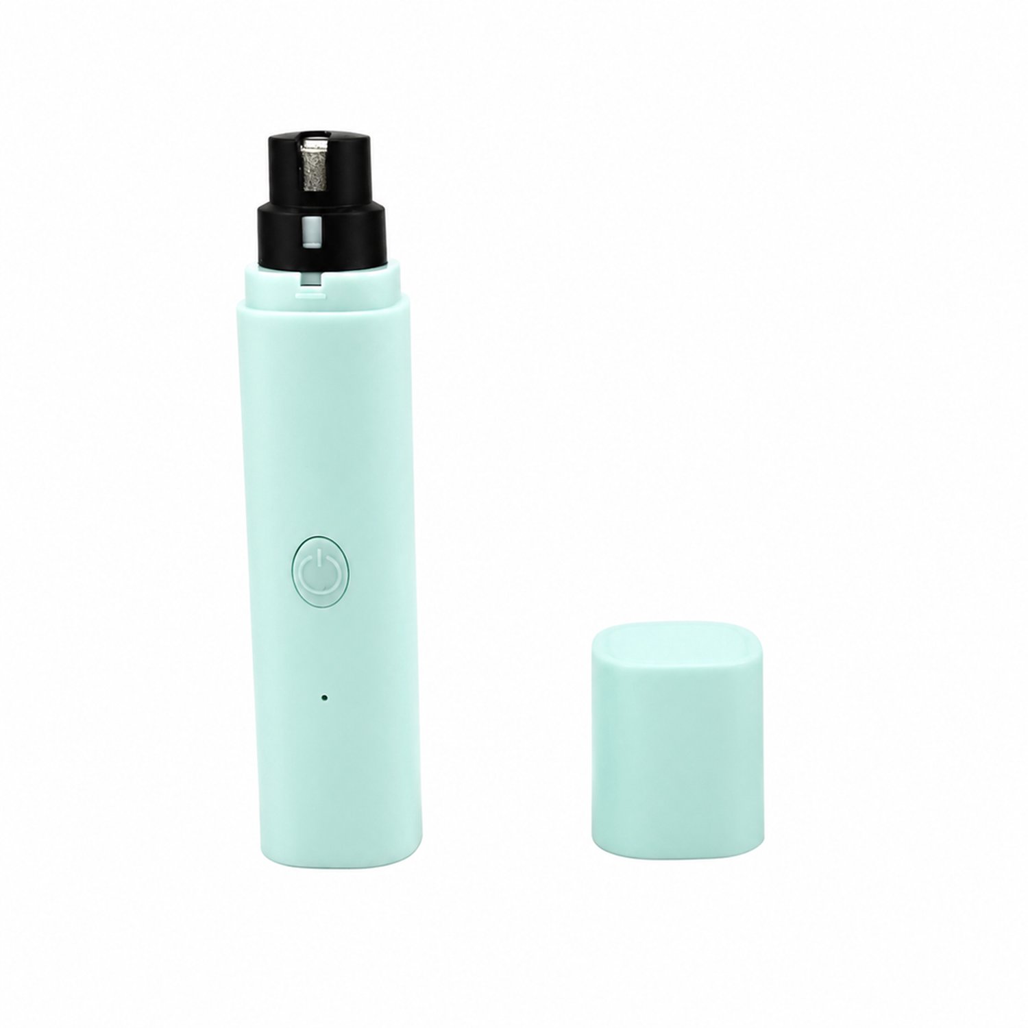 elektrische nagelknipper - blauw, oplaadbaar - met lampje - nagelverzorging voor katten en honden