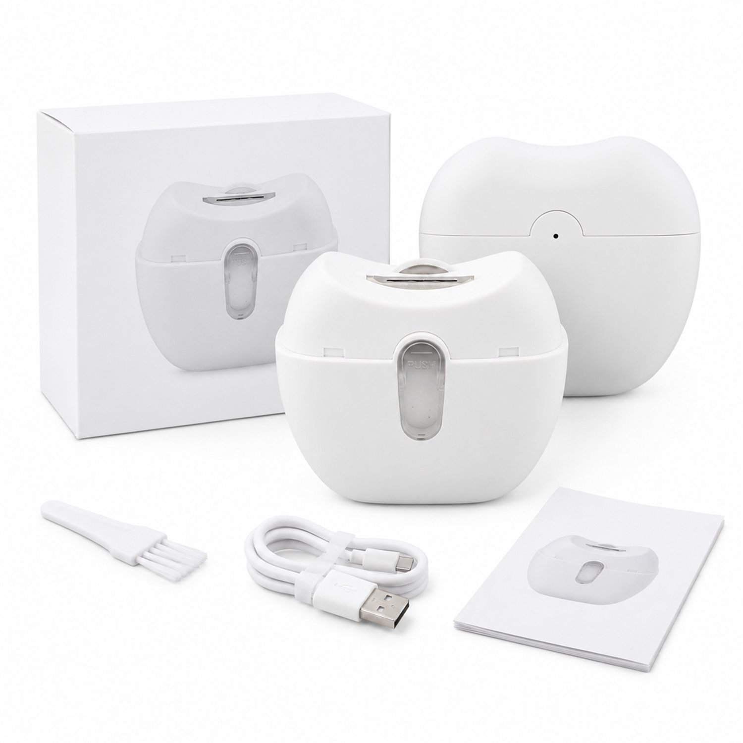 Elektrische nagelknipper - USB-oplaadbaar - compact model met hoge snelheid - voor dagelijks en thuisgebruik - complete set