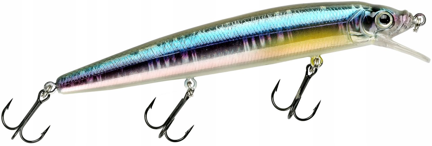 Strike Pro Alpha Minnow Wobbler 11,5cm - Zwevend, ideaal voor snoekbaars & snoek
