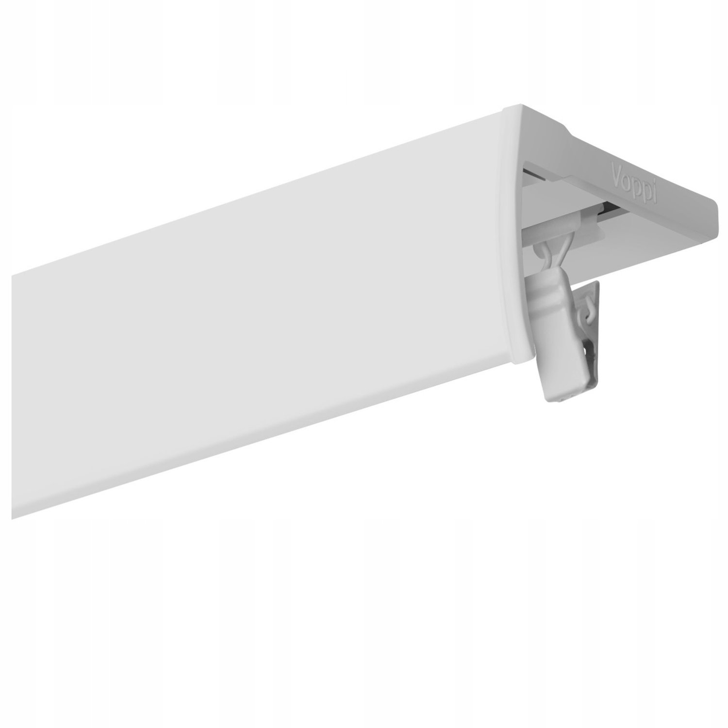 Merkloze Aluminium Plafondgordijnrail 300cm met Afdeklijst