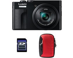 PANASONIC Lumix TZ99 Noir + Sac + Carte SD 16 Go