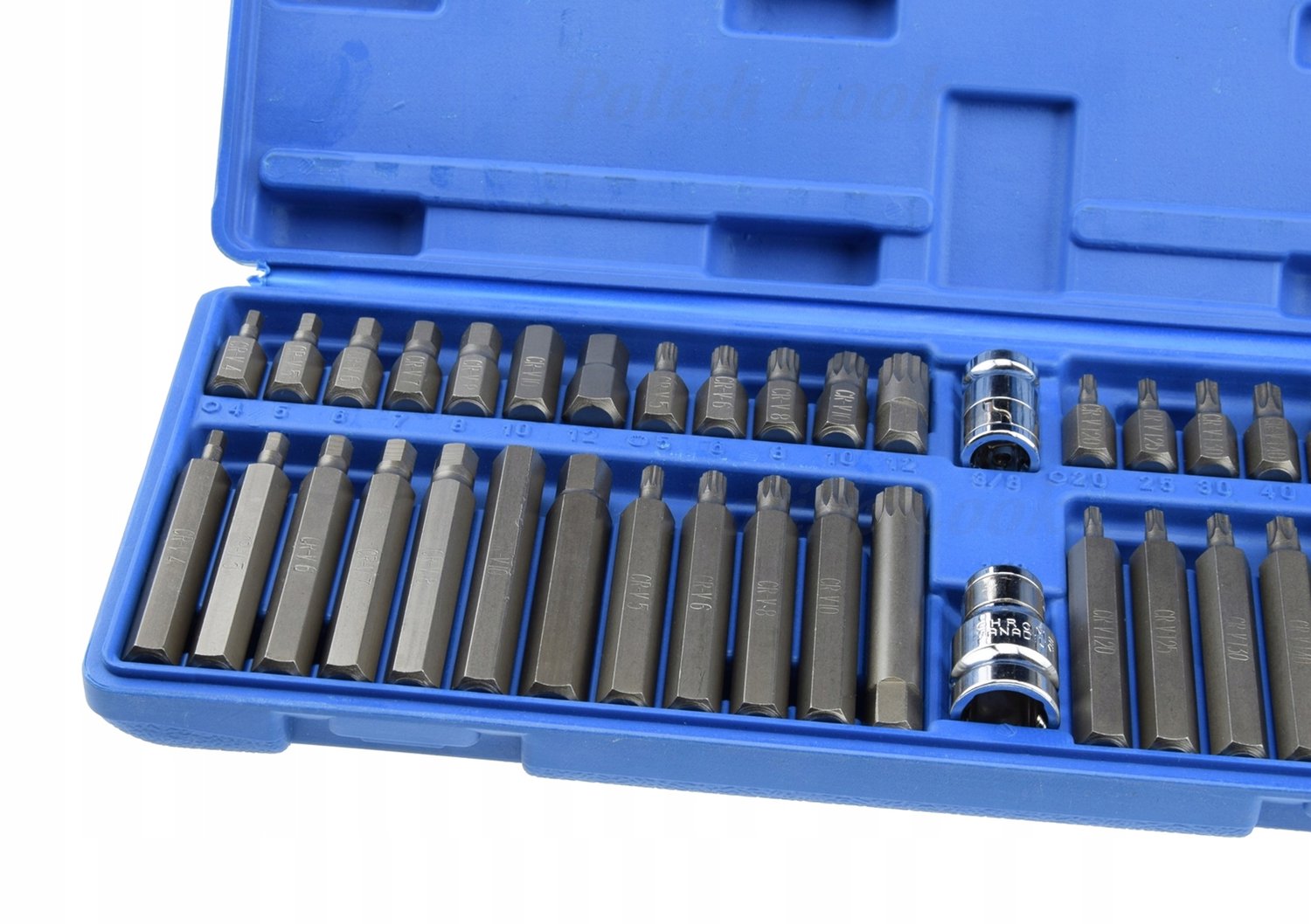 40-delige Bitset: Torx, Spline & Inbus - Chroom-Vanadium Staal