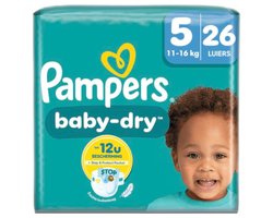 Pampers Baby Dry Luiers Maat 5 (11-16 kg) 26 stuks