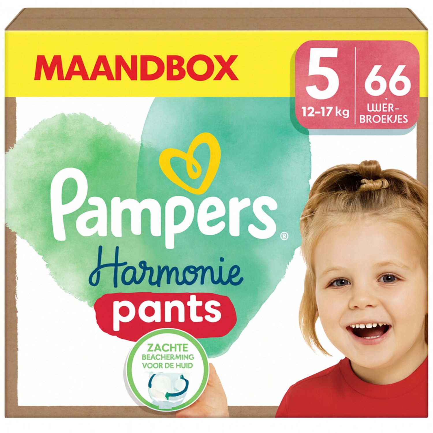 Pampers Harmonie Diaper luierbroekjes maat 5 | 66 stuks
