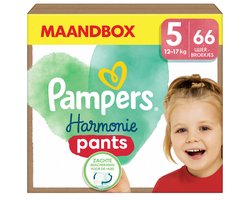 Pampers Harmonie Diaper Pants Maat 5 (12-17 kg) 66 stuks