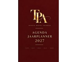 Agenda Jaarplanner 2027