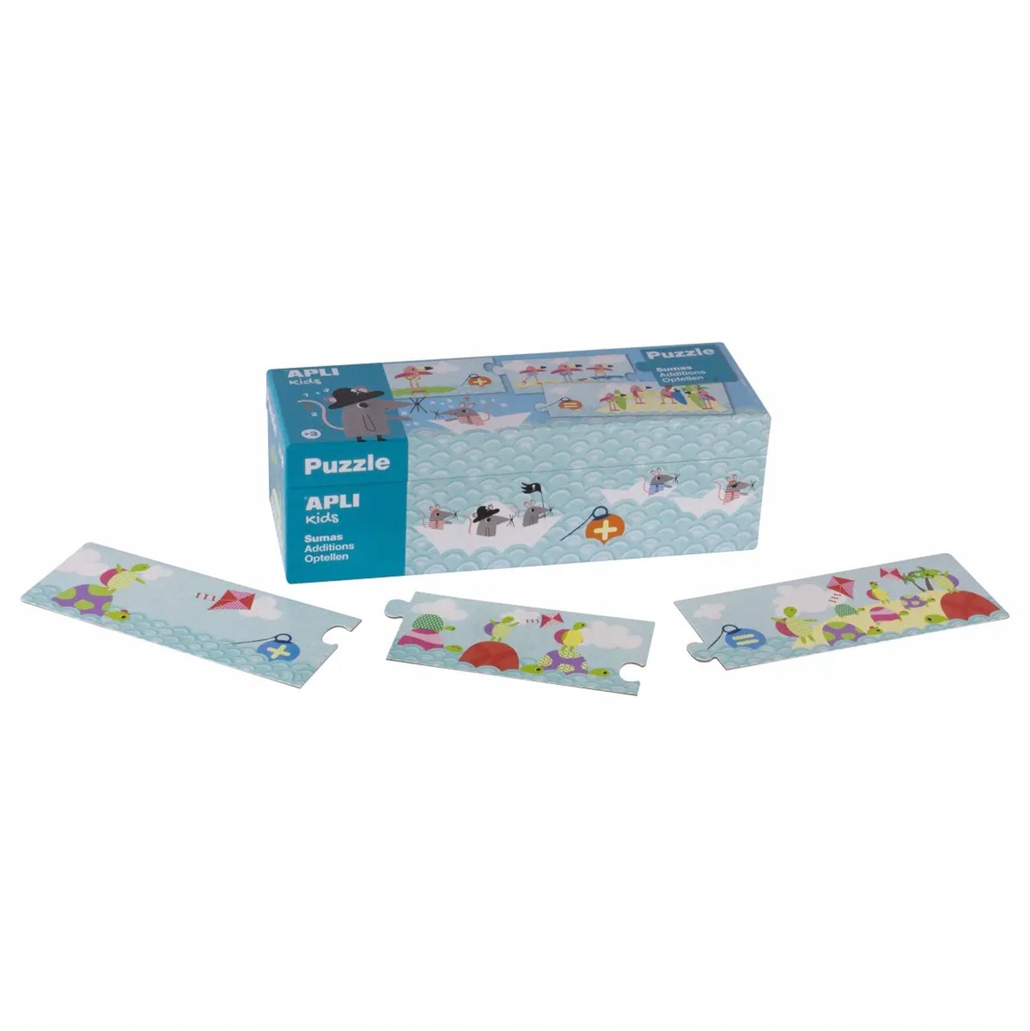 Apli Kids Telpuzzels Muisjes - Leren Optellen (5+ jaar)