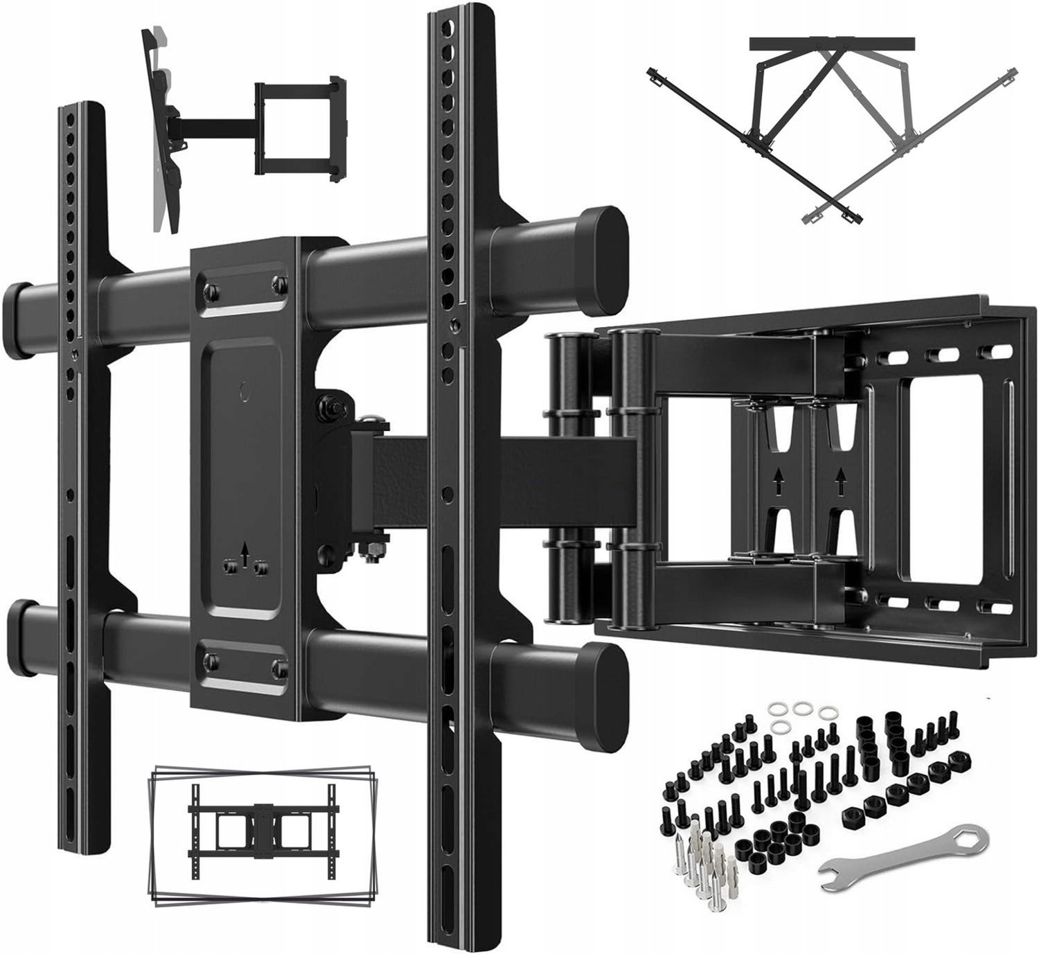 Universele Draaibare TV Muurbeugel 32-95 inch, 60kg, VESA 600x400