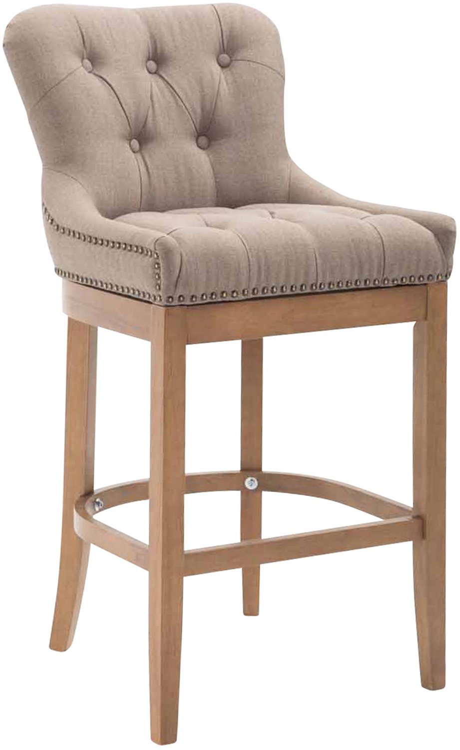 Barkruk - Stof - Taupe
