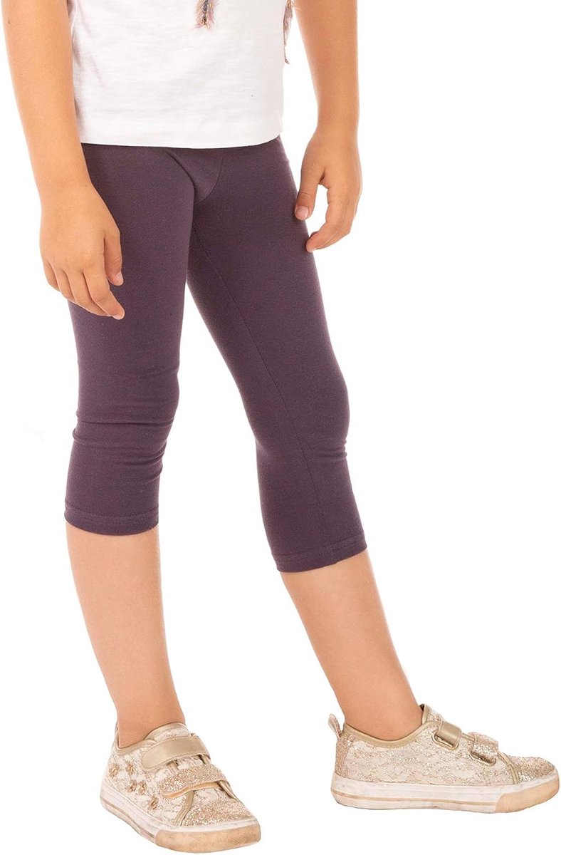 Leggings van Katoen Ondoorzichtig Capri maat 92 98 104 110 116 122 128 134 140 146 152 cm vele Kleuren
