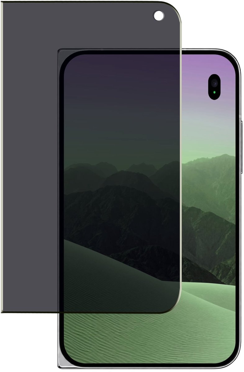 Screenprotector Geschikt voor Apple iPhone Duo - Privacy Filter - Beschermglas - Gehard Glas - Tempered Glass - Screen Protector