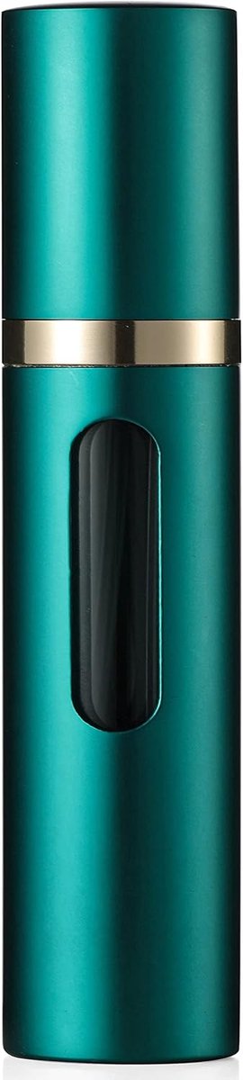 navulbare parfumflessen, draagbare verstuiver, mini-spuitfles, zakverstuiver met venster voor onderweg, 8 ml