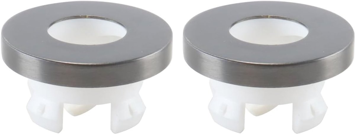 2 PCs Gootsteen Overloop Ring, Overloop Geur Bewijs Decoratieve Dekking voor Keuken, Badkamer, Gootsteen Gat