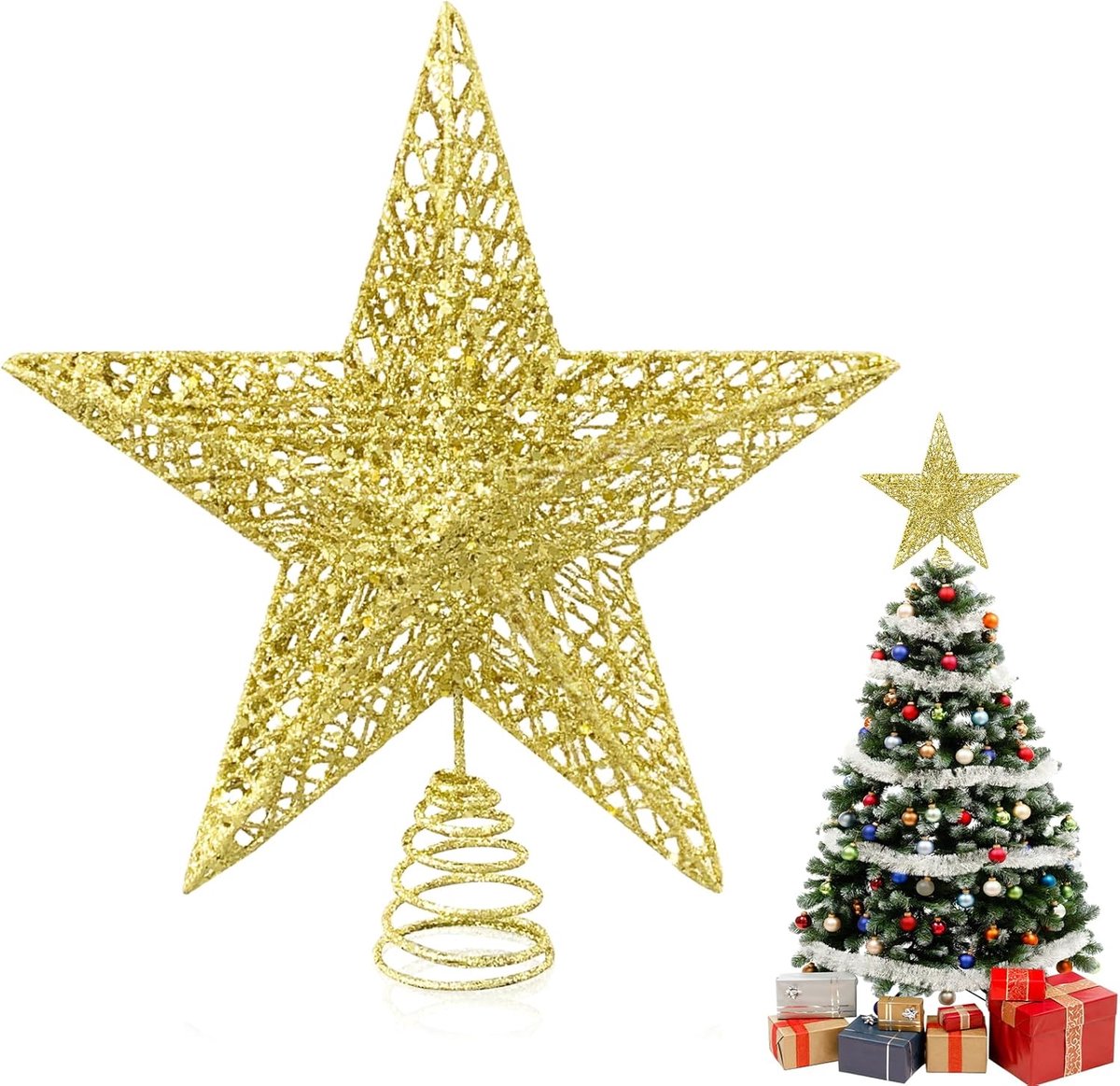 25 cm gouden pentagram
