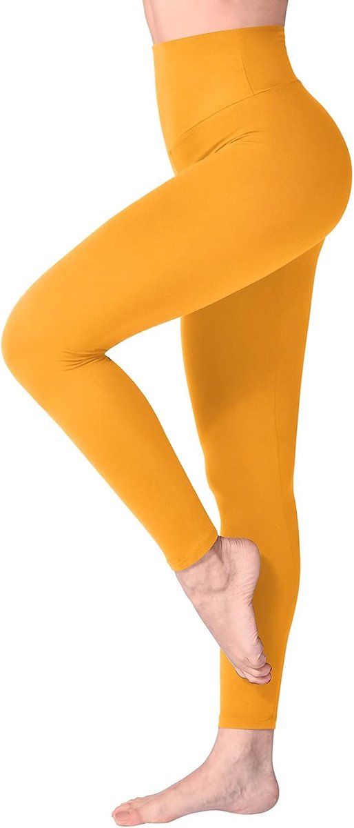 Legging met Hoge Taille voor Vrouwen - Boterzachte Yoga Broekjes voor Sport en Fitnes