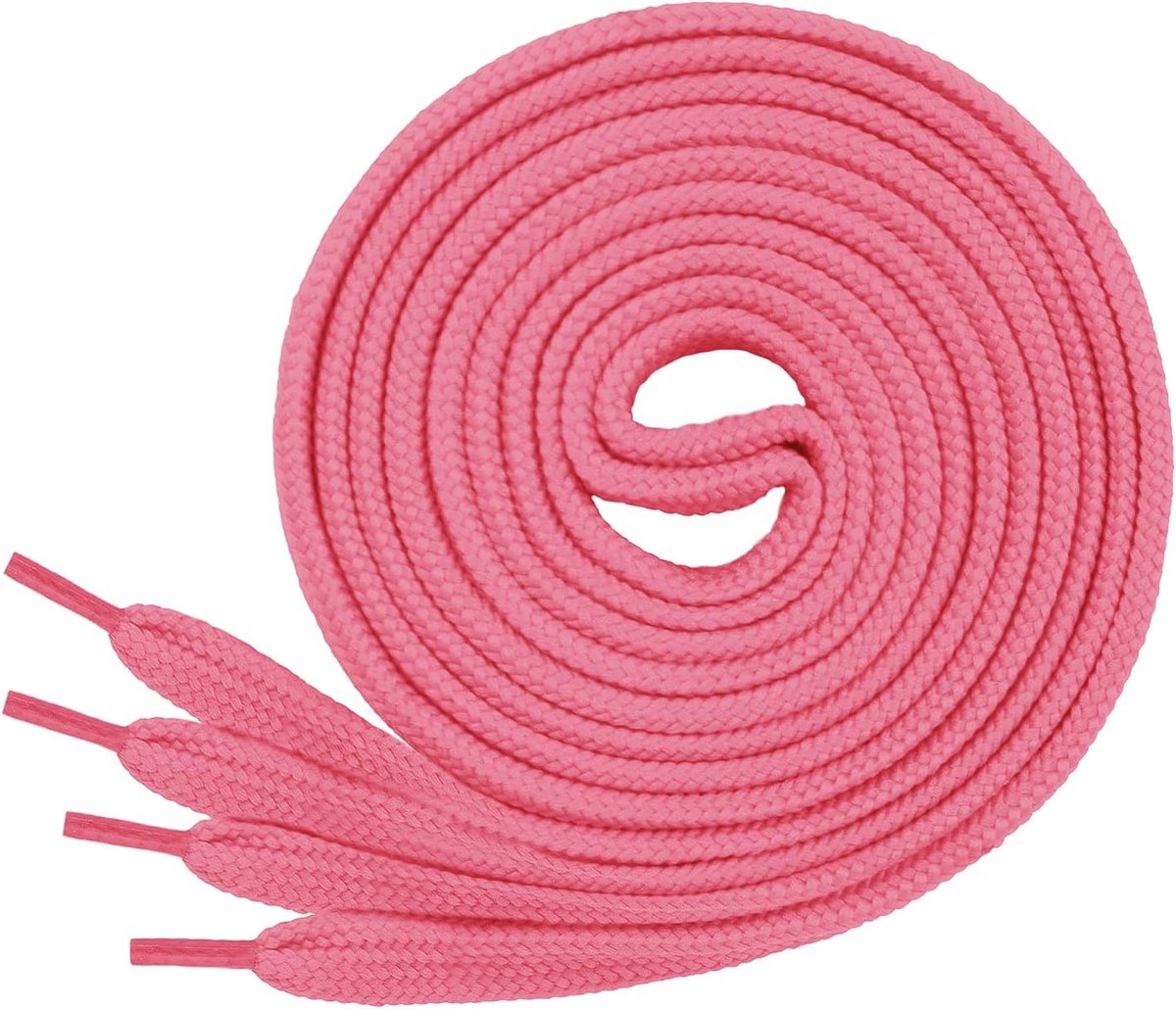Ficchiano 1 of 2 paar veters plat, 12 mm breed, voor sneakers, sportschoenen, loopschoenen, zeer scheurvaste schoenveters, schoenveters van 70 cm - 200 cm lengte, polyester, Made in Europa