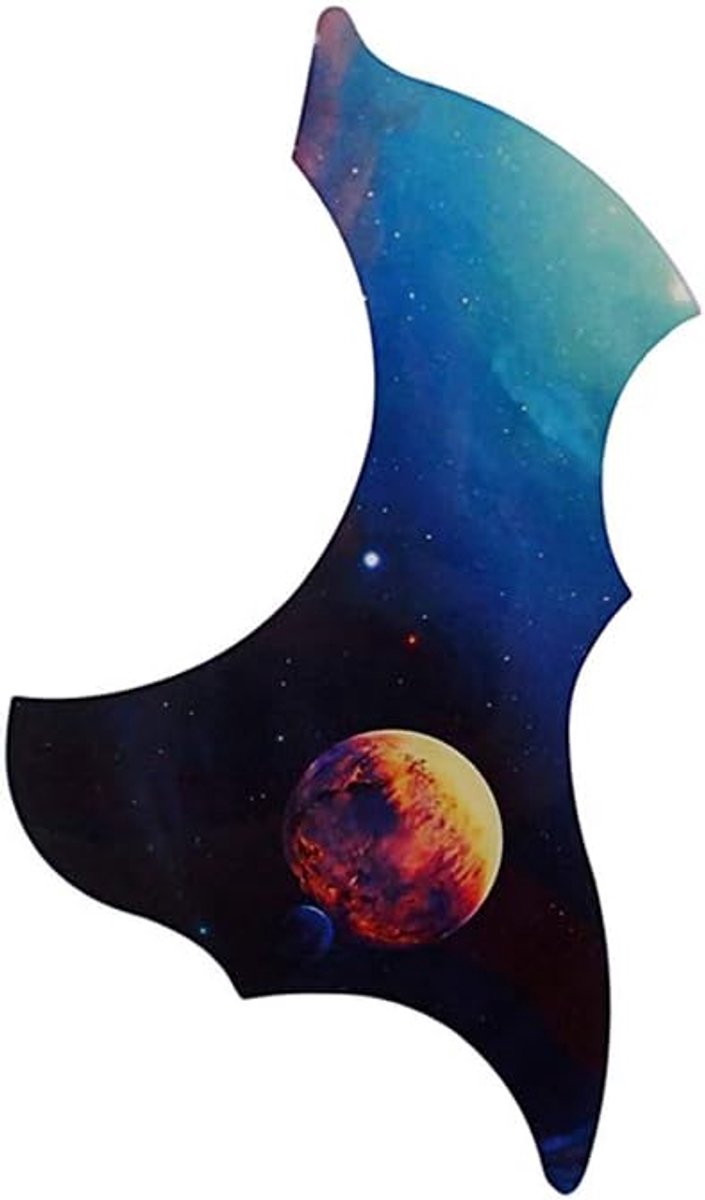 Akoestische gitaar pickguard - universeel - zelfklevend - sticker - voor akoestische gitaar
