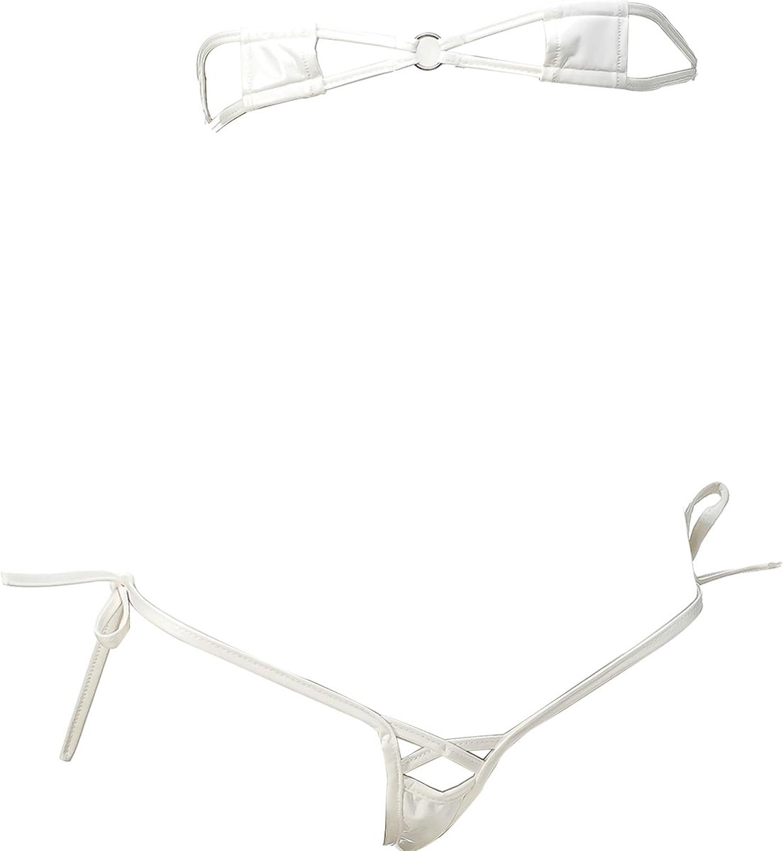 Micro Bikini String Mini Badpak Tiny Thong Badpak Badmode