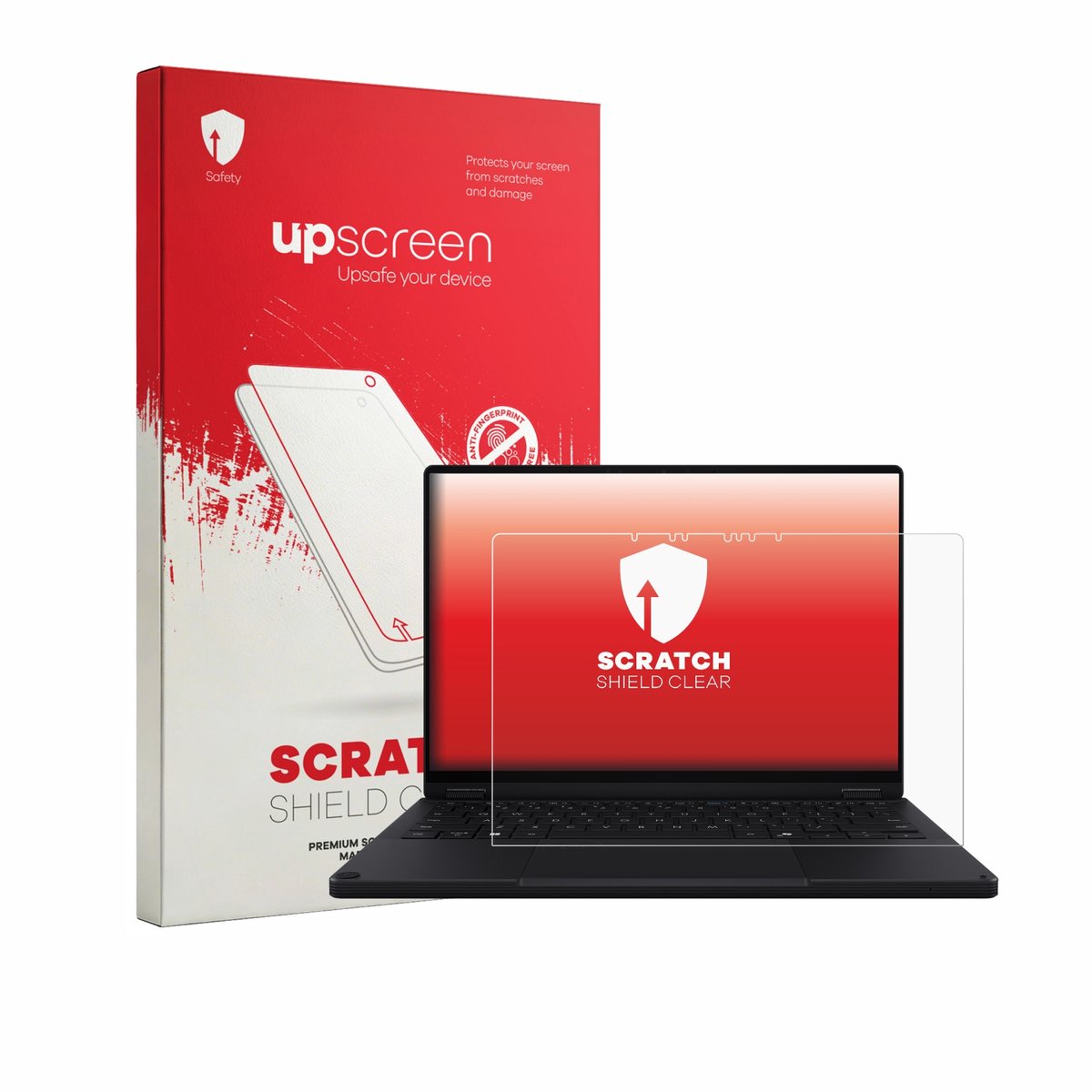 upscreen - Screenprotector voor ASUS ProArt GoPro Edition PX13 - Folie Beschermfolie transparant