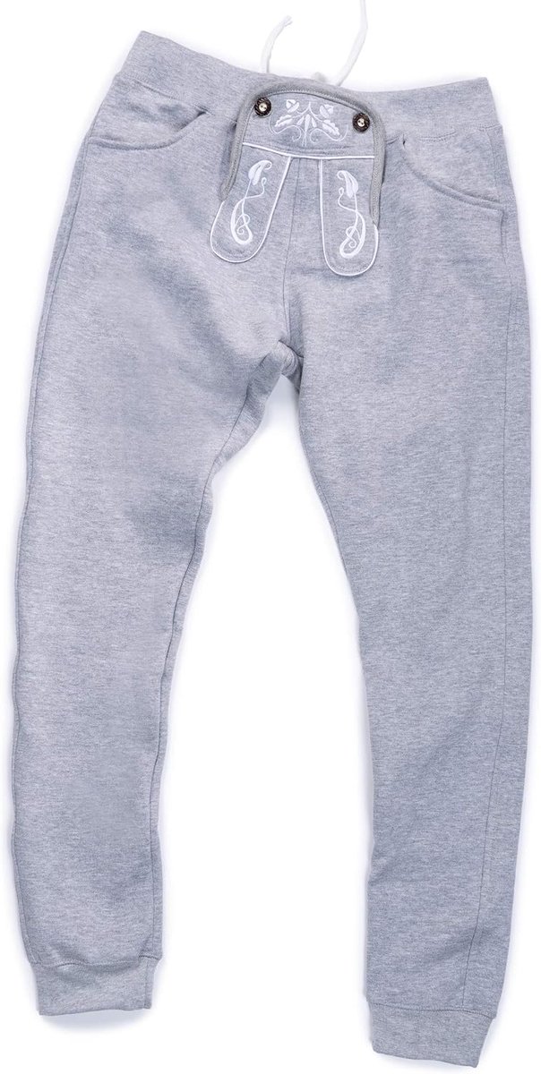 Jogging lederen broek MADL lang - klederdracht fitnessbroek - joggingbroek Eva
