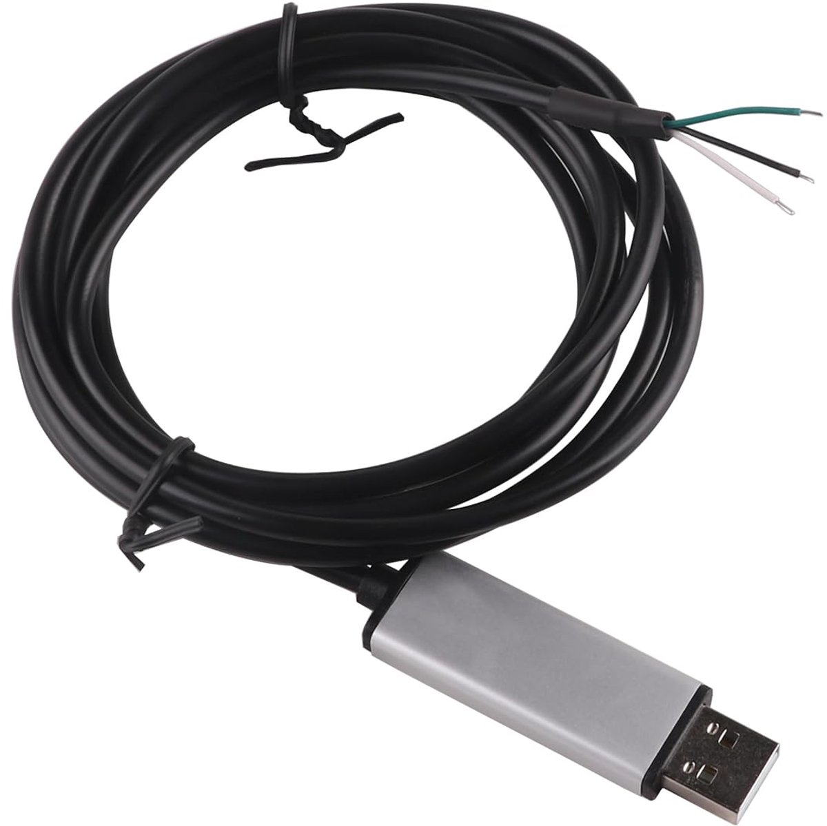 Naar RS485 seriële adapter converterkabel, FT232RL chip RS 485 aluminium USB 3-pins 3Din Wire End Stripped programmeerkabel