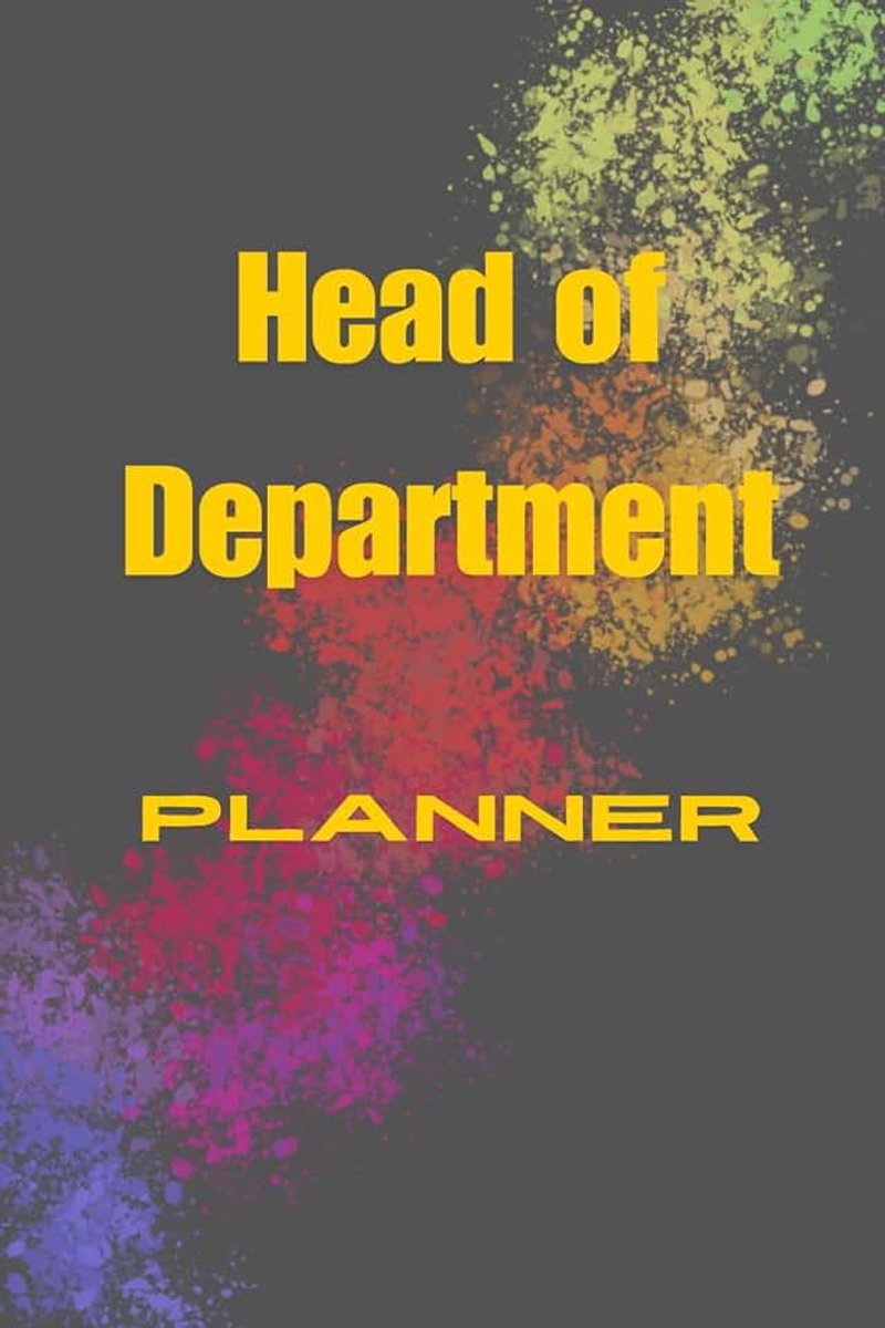 Department Planner: Structured planning and ruled pages for task lists