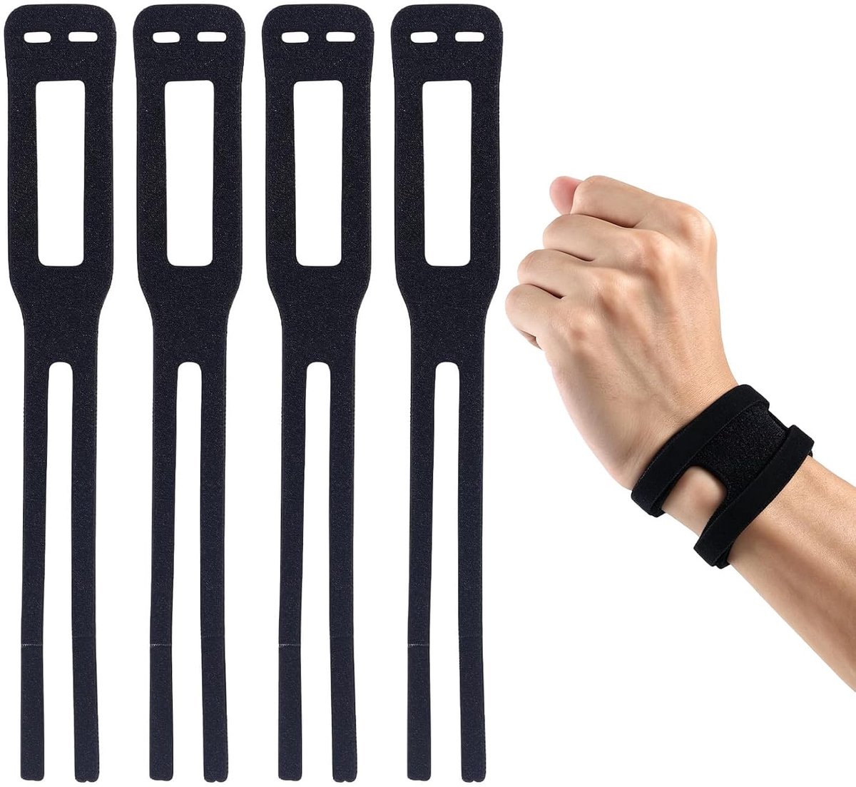 4 Stuks TFCC Polsband Voor Zwemmen Polssteun Sport Polsbrace