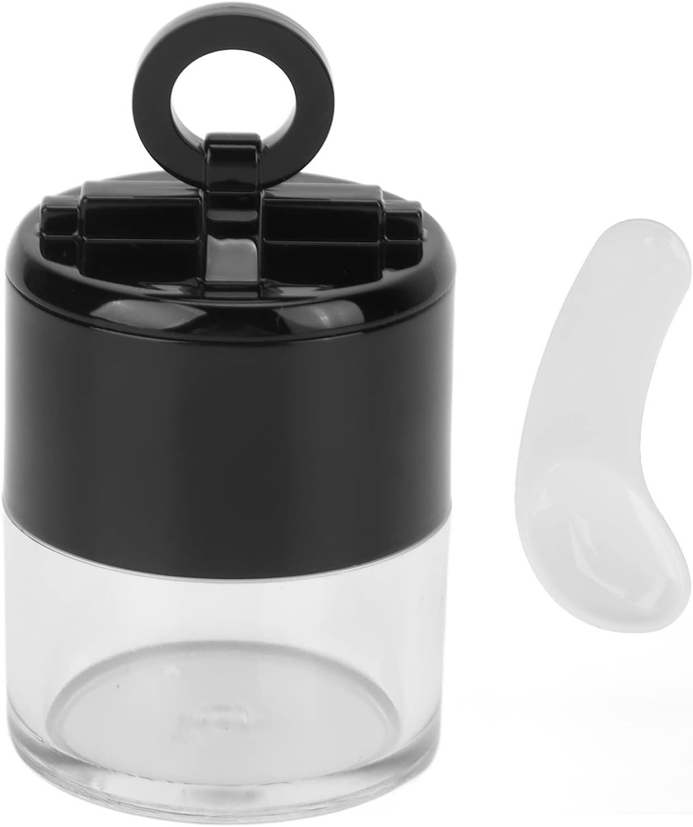 Poeder Lege Doos, Mini Draagbare Lege Make-up Poedercontainer met Massaal Bladerdeeg, Herbruikbare Plastic Lege Poederdoos