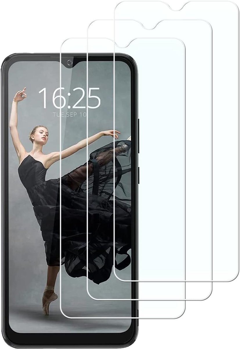 [3 stuks] pantserglas schermbeschermfolie voor Blackview A70, 9H hardheid, anti-krassen, anti-luchtbellen, HD-helder scherm, beschermfolie, compatibel met Blackview A70