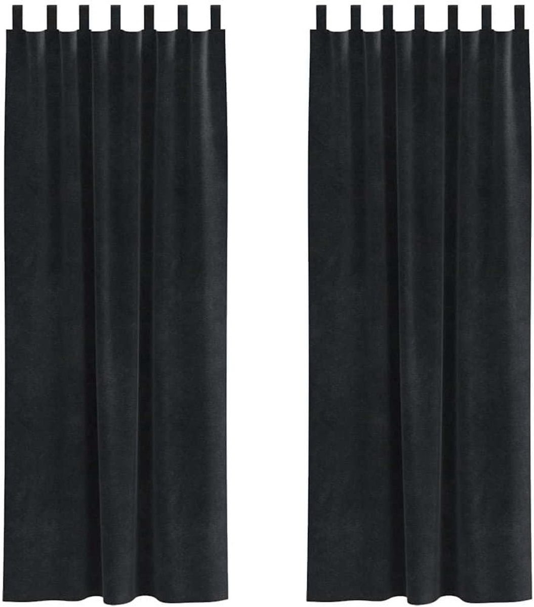 Panelen, Zeer Efficiënte Zonwerende Raamgordijnen voor Slaapkamer, Woonkamer (140 x 260 cm met ophanglussen)