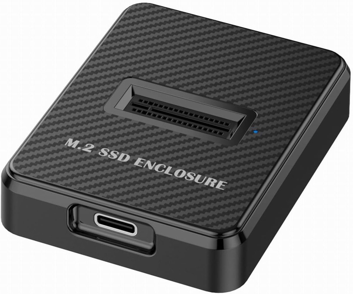 3.0 USB-C Type-C naar NVME M-key M.2 NGFF SATA SSD-dockingstation met verticale externe printplaat en RTL9210B-chipset