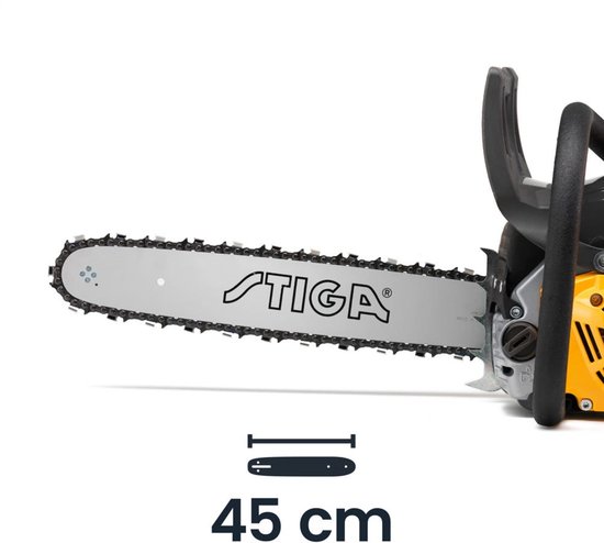 STIGA CS 750 Kettingzaag - Benzine - 45 cm - zijschroefspanning — afbeelding 2