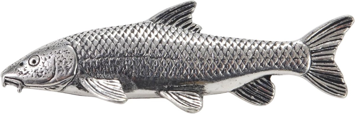Barbeel Speldje Barbeelspeld Vis Vissen Broche Kraag Speld Hoed Sierspeld Barbel Pet Pin