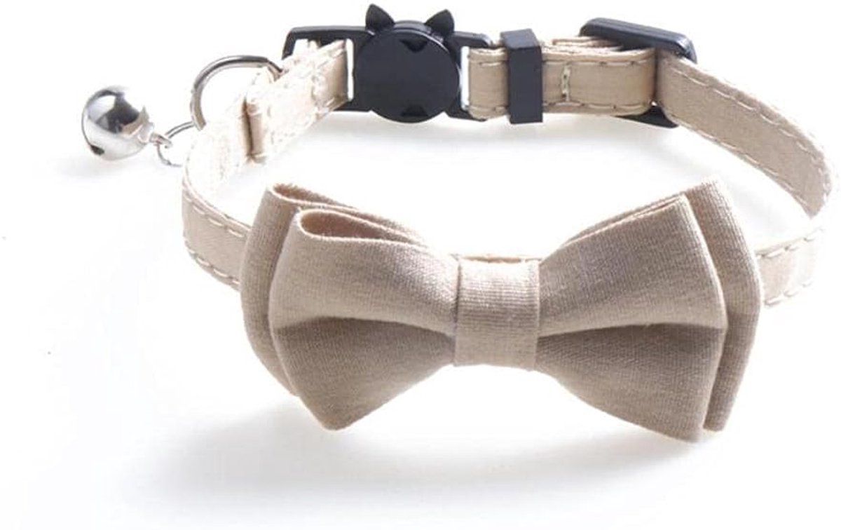Kattenhalsband met Bell Vlinderdas Veiligheid Quick Release Verstelbaar voor Huisdieren Kitten