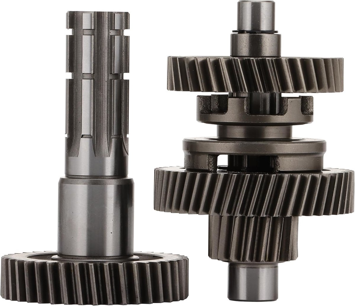 Dailygoods- Kickstart 17T Tandwielas - Vervangingsset voor 200cc Motor ATV - Schacht diameter 15mm - Eenvoudig te installeren - Vermindert wrijving -