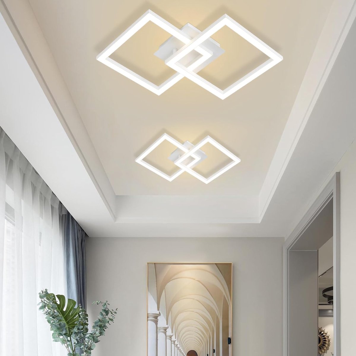 LED wandlamp binnenwandlamp buitenlamp zwarte wandverlichting