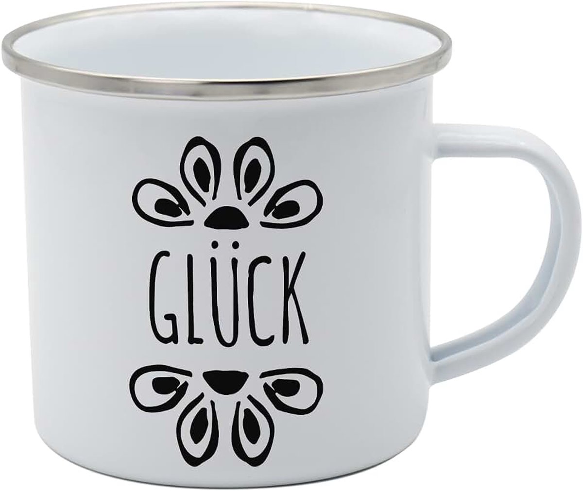Geluk emaille-look 350ml