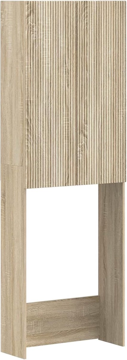 Sonoma eiken 66 x 25,5 x 190 cm houtmateriaal