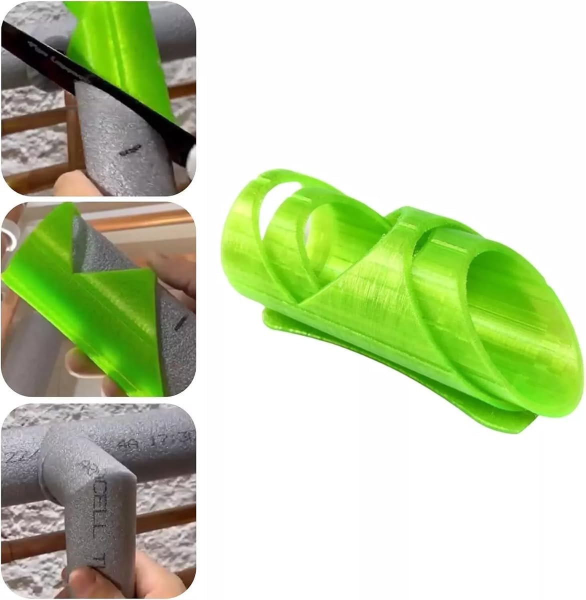 Buisisolatie-schuimsnijder, Buisisolatie Schuim Cutter Tool, Buisisolatiegereedschap voor 15mm, 22mm, 28mm Lagging-jig voor koperen buisisolatie, voor 13 mm Isolatie