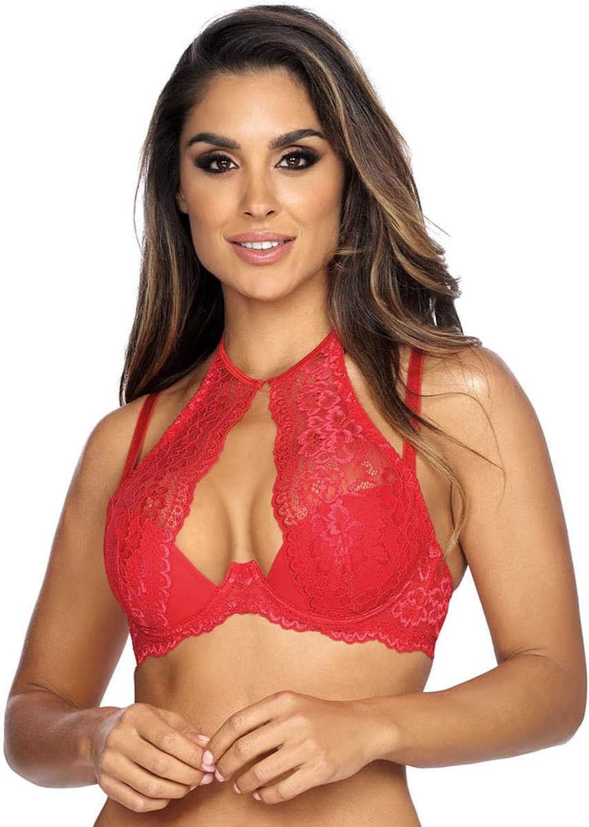 Sexy dames beugel kant gewatteerde beha V-9531