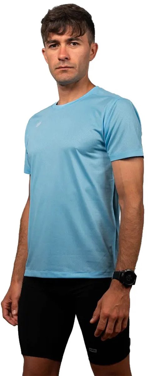42k Running Raw T-shirt Met Korte Mouwen Blauw S